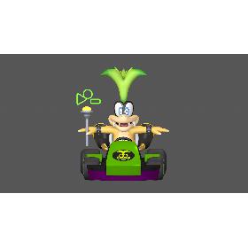 3D model Iggy Standart Kart Mario Kart Assets